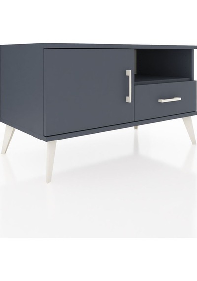 Hyperion Şifonyer 2 Raflı Tek Çekmeceli Tek Kapaklı 88x44x48 Antrasit-antrasit Antrasit Hyperion Şifonyer 2 Raflı Tek Çekmeceli Tek Kapaklı 88x44x48 Antrasit-antrasit Antrasit