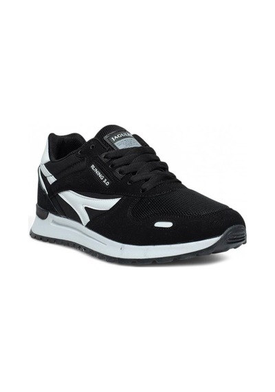 Nesilshoes Jagulep Twister Siyah Beyaz Anatomik Erkek Spor Siyah&beyaz