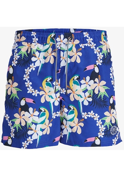 Jack & Jones Jpstfiji Erkek Mavi Deniz Şortu 12253230-bluing