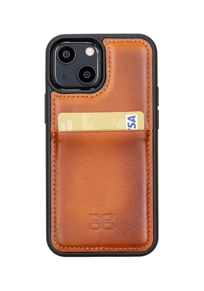 Bouletta Apple İphone 13 Mini Uyumlu Deri Arka Kapak Fxcp Rst2ef