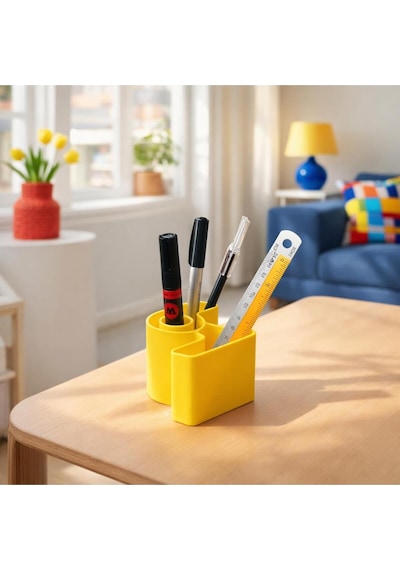 Modern Çalışma Masası Organizeri - 3d Yazıcı Tasarımı