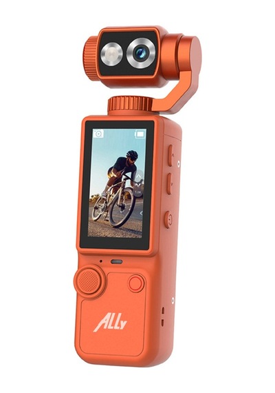 Ally Q8 Pocketpro 4k Dijital Vlog Kamerası Turuncu