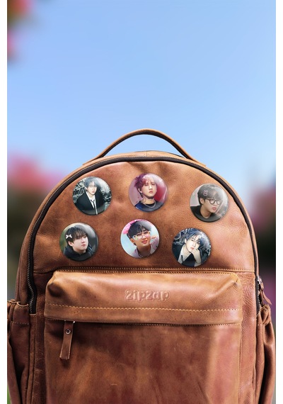 Changbin Stray Kids Kpop Çanta Süsü Rozet İğneli Buton Rozet Seti 6 Adet Altılı