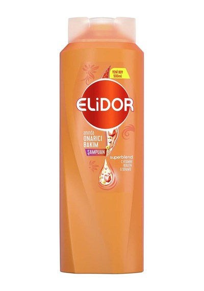 3 Adet Elidor Anında Onarıcı Bakım Şampuan 500 Ml