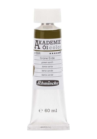 Schmincke : Akademie Yağlı Boya : 60 Ml : 504 Green Earth