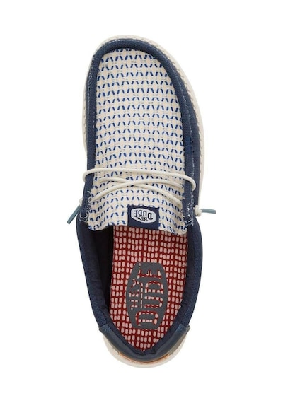 HEY DUDE Wally Woven Jute Lacivert Erkek Ayakkabı-10549 Lacivert