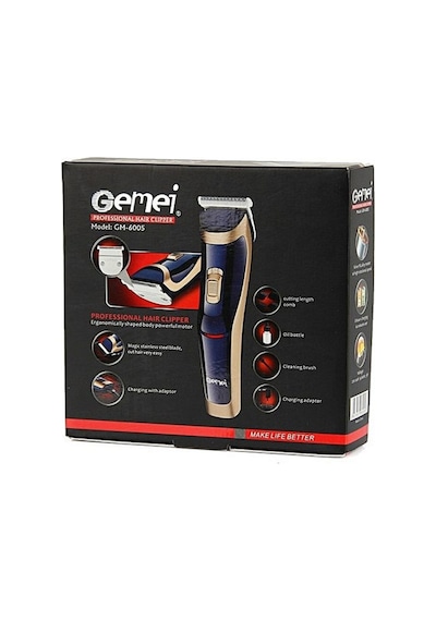 Gemei GM-6005 Profesyonel Saç & Sakal Kesme Makinesi
