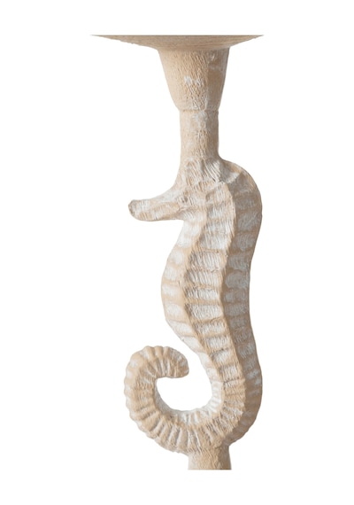 Mudo Home New Seahorse Mumluk Beyaz 12x10x23 Cm Diğer