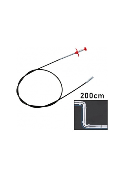 200cm Yaylı - Kıskaç Lavabo - Gider Vb.temizleme - Çok Amaçlı Çubuk 5324 11256627
