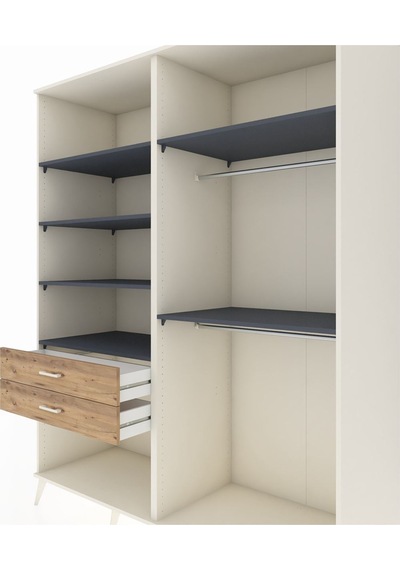 Kronos Gardrop 6 Raflı 2 Çekmeceli 2 Askılı 176x59x221 Aytaşı-antrasit/çam Antrasit/çam Kronos Gardrop 6 Raflı 2 Çekmeceli 2 Askılı 176x59x221 Aytaşı-antrasit/çam Antrasit/çam