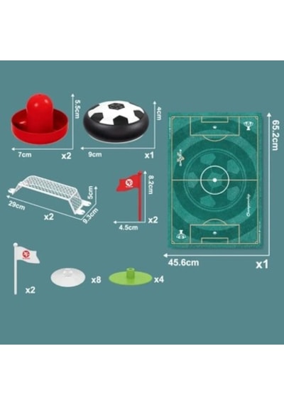 Masa Futbolu Oyuncak Seti İle Eğlenceli Turnuva Açık Mavi