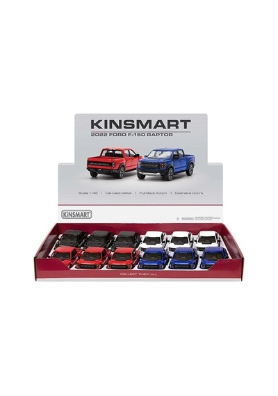 Kinsmart Çekbırak 2022 Ford F-150 Raptor