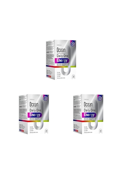 Daily One Energy Multivitamin &amp Multimineral 30 Tablet Takviye Edici Gıda 3 Paketi