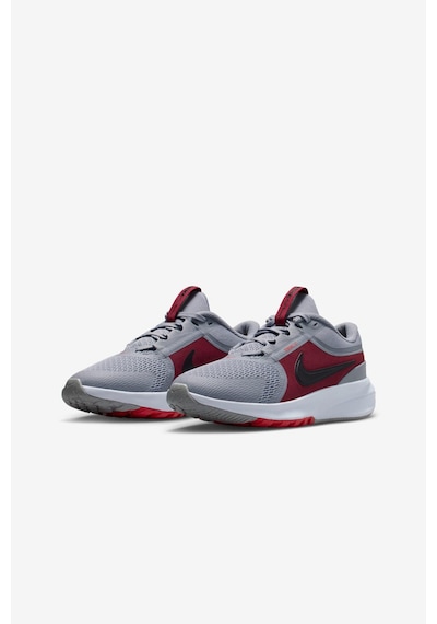 Nike Runner 5 Hf7004-100 Gri & Bordo Kadın Günlük Spor Ayakkabı Gri