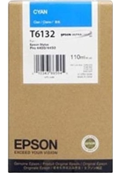 Tonersepeti Epson T6132 C13t613200 Mavi Kartuş
