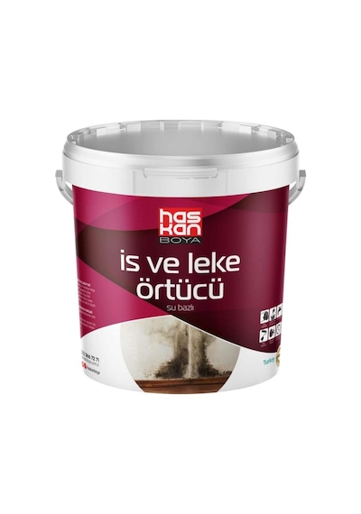 Haskan Su Bazlı İs Ve Leke Örtücü 2 Lt. 2 L