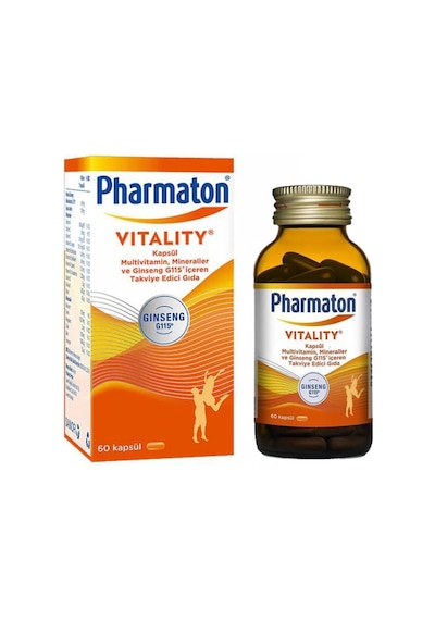 Pharmaton Vitality 60 Kapsül 3 Adet