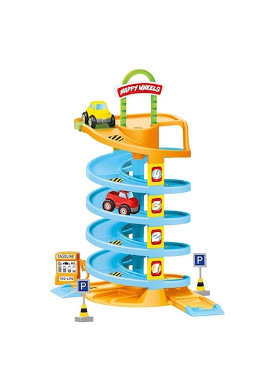 Dolu Toy Factory Spiral Yol Seti Oyuncak Arabalar ve Yol Pisti