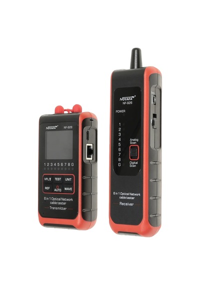 Noyafa Nf-926 6 Sı 1 Arada Fiber Optik Test Cihazı Opm Vfl Işık Kaynağı Fiber Tanımlayıcı