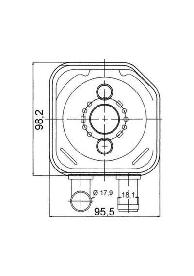 Mahle-knecht-behr Clc165000s Yağ Soğutucu Audi A4 A6 Vw Passat 059117021b