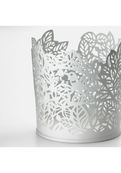 Tealight Mumluk, Beyaz, 8 Cm beyaz