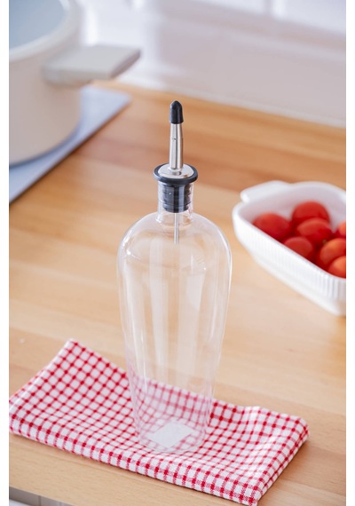 Acar Luno Cam Yağdanlık - 550 Ml Şeffaf