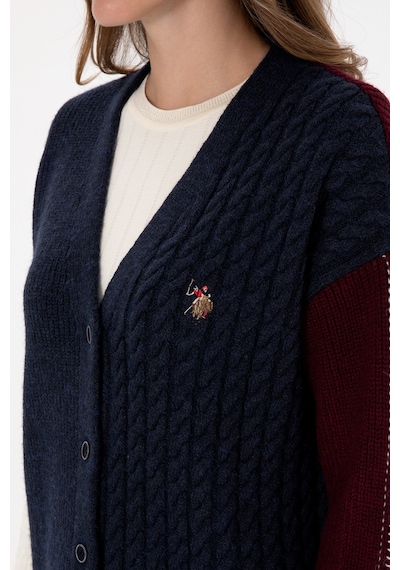 U.s. Polo Assn. Kadın Lacivert Hırka Triko 50310761-vr033 Lacivert