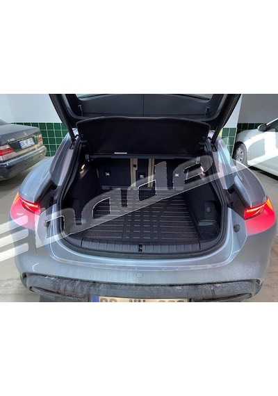 2021 Porsche Taycan Cross Turismo için Bagaj Havuzu Kauçuk 3D Tam