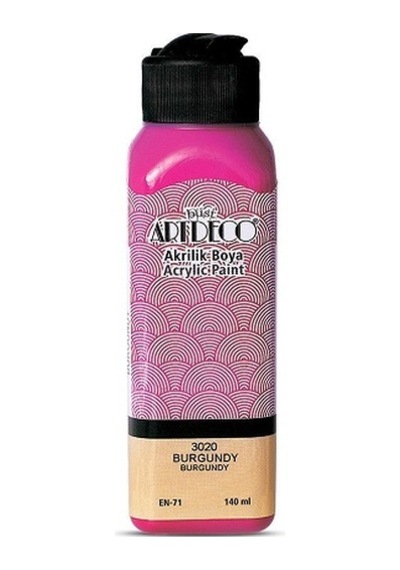 Akrilik Boya Artdeco 3020 140 Ml Burgundy