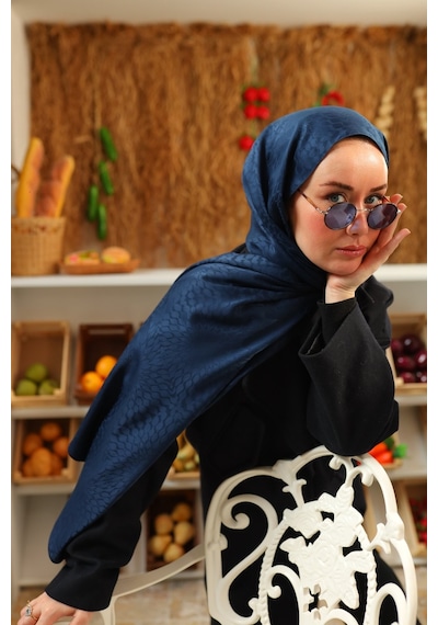 Silk Home Deluxe Şal 40006-26 Lacivert