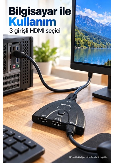 Hdmı Switch Hdr Ve Yuv 4:4:4 Destekli Seçici