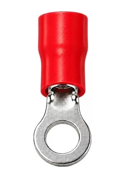 Sh Powermaster Pm-39070 0,5-1,5mm2 Kesit 20x6x7mm Soket Kırmızı İzoleli Kablo Pabucu 100'lü Paket Najmaddin