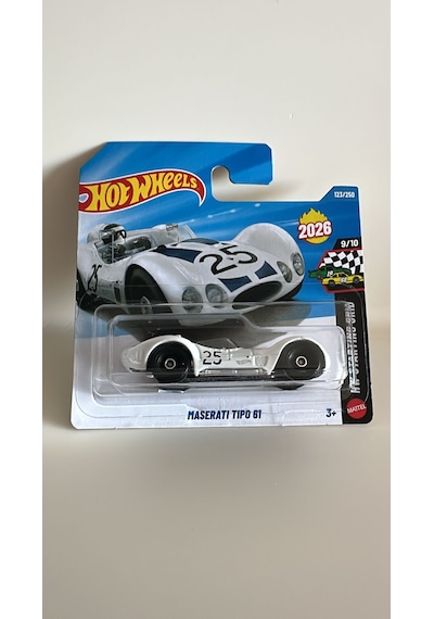 Hot Wheels Maserati Tipo 61 Beyaz