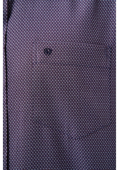 Bisse Erkek Regular Fit Paşa Yaka Spor Gömlek Lıla Gm23k232050 D44 Lila