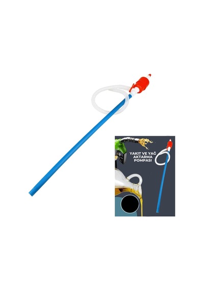 Krt-1129 Plastik Mazot Ve Su Pompası - Büyük Boy- 12'li Paket