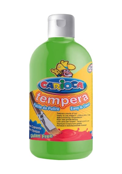 Carioca Tempera Suluboya Süper Yikanabilir Açık Yeşil 500 ML N11.9