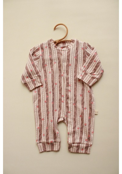 Oh La La Koala Apple Baby Jumpsuit Serisi Tulum Bej