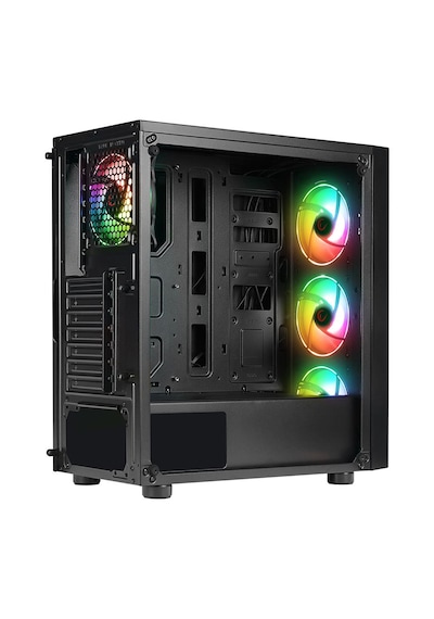 Rampage Trıangle 4x120mm Rgb Fanlı Midt Atx Gaming Oyuncu Kasası