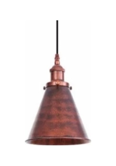 Riolight Retro Bakır Eskitme Tekli Metal Sarkıt