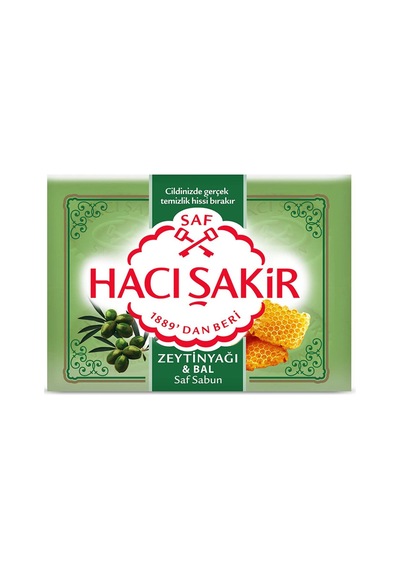 Hacı Şakir Zeytinyağı & Bal Kalıp Sabun 4x150 G - 8 Adet Tarı