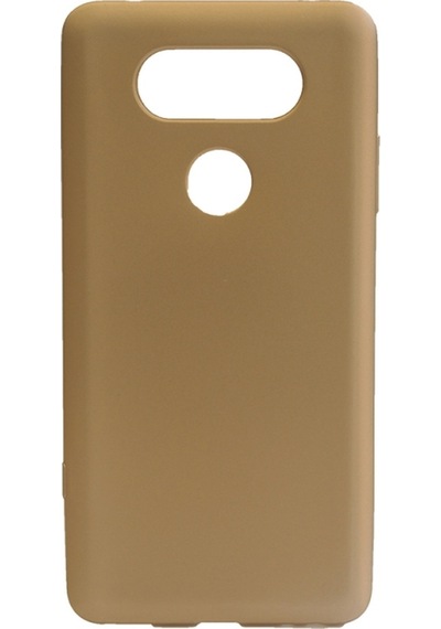 Nettech Lg V20 Uyumlu Suide Arka Koruma Kılıf - Gold Gold