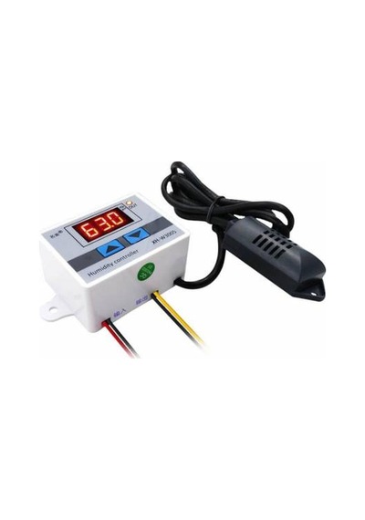 12V Nem Termostatı Xh W3005 Dijital Nem Kontrol Cihazı Nem Sensör N11.629