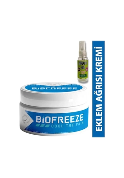 Biofreeze 150 Ml Masaj Kremi + Çörek Otu Yağı 30 Ml Hediye