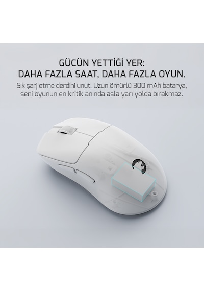 Gamepower Radus 12.000dpı Triple Mode Kablolu/bluetooth/2.4g Gaming Mouse -