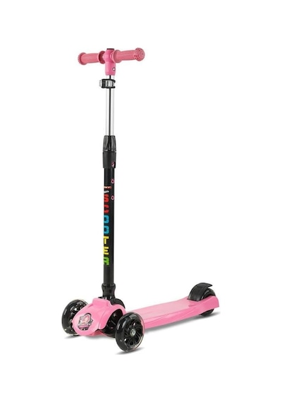 Ümit Babyhope 143 Smart Plus Pembe Katlanabilir Scooter Çok Renkli