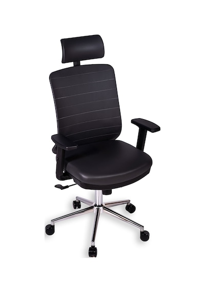 Ofisbazaar Up Deri Yönetici Koltuğu Ergonomik Ve Modern Tasarım Martin 06- Gri Deri Gri Ofisbazaar Up Deri Yönetici Koltuğu Ergonomik Ve Modern Tasarım Martin 06- Gri Deri Gri