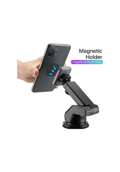005 Siyah Çok Amaçlı Magnetic Car Holder Araç Içi Telefon Tutucu -