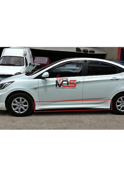 Hyundai Accent Blue Marşpiyel Sağ Sol Takım Fiberglass Boyasız