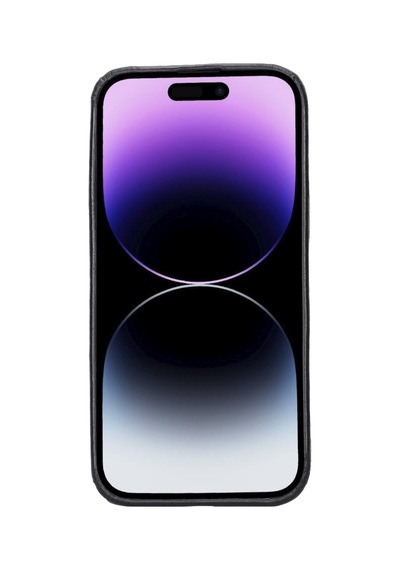 Apple İphone 15 Pro Max Uyumlu Deri Arka Kapak Rock Rst1 Diğer