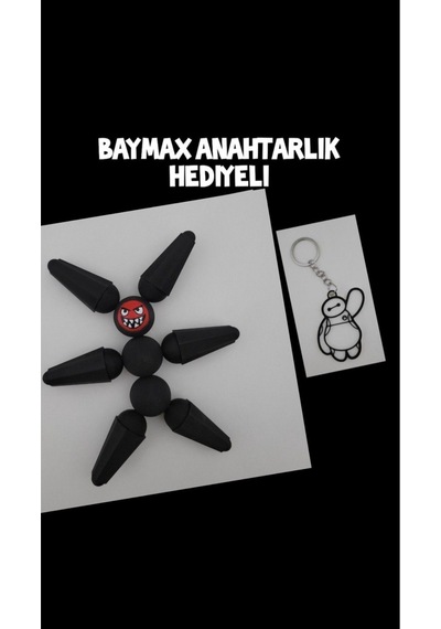 Mıknatıslı Big Hero 6 Süper Kahraman Megabot Figürü - Çift Yüzlü Dönüşüm Aksiyonu